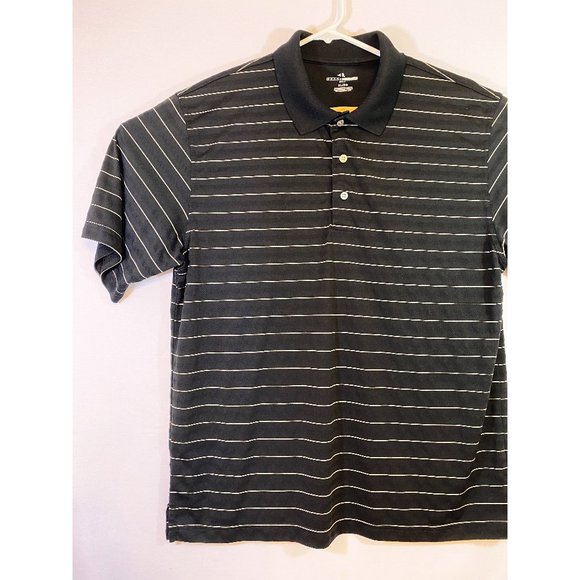 Grand Slam Striped Golf Polo - Picture 1 of 7